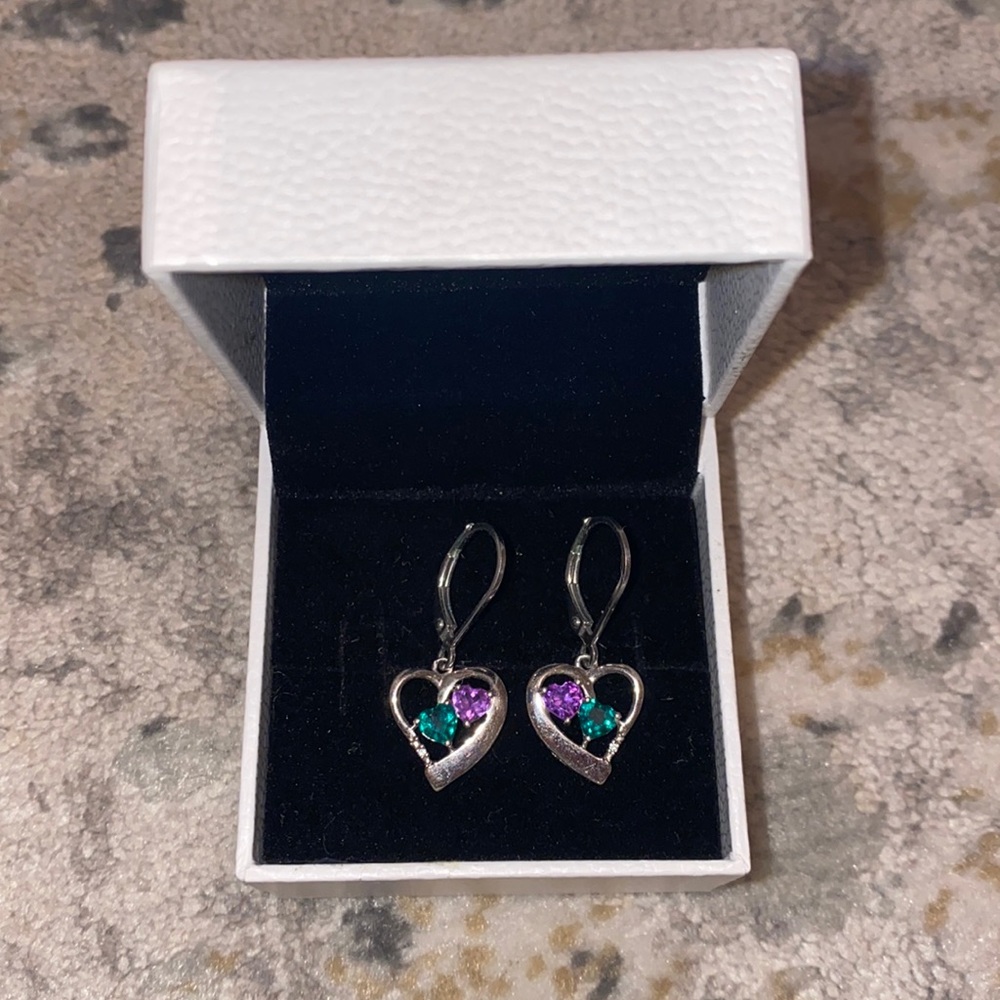 Kay Jewelers Heart Earrings